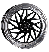 Ultra Wheels, Spin, 8,5x18 ET30 5x112 66,5, black lip polished