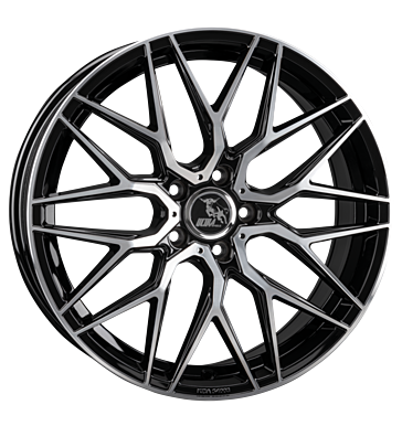 Ultra Wheels, Race Evo, 8x18 ET45 5x114 72,6, black polished