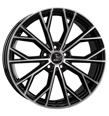 Ultra Wheels, RS Evo, 8x18 ET45 5x108 72,6, black polished
