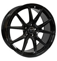V1 Wheels, V1, 8,5x19 ET45 5x120 72,6, schwarz glänzend lackiert