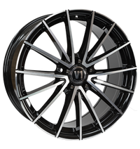 V1 Wheels, V2, 8x18 ET45 5x120 72,6, schwarz hochglanzpoliert