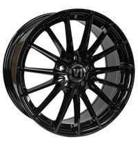 V1 Wheels, V2, 8,5x19 ET35 5x120 72,6, schwarz glänzend lackiert