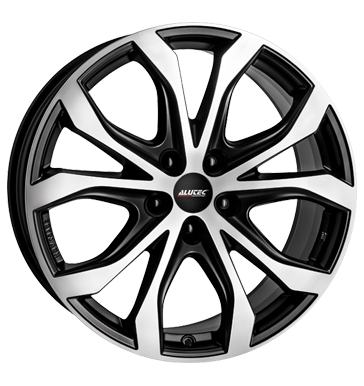 Alutec, W10X, 8,5x19 ET40 5x108 63,4, racing-schwarz frontpoliert