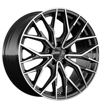 2DRV, WH37, 8x18 ET48 5x112 66,6, schwarz hochglanzpoliert