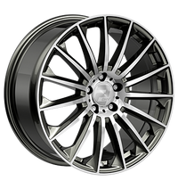2DRV, WH39, 10x22 ET38 5x112 66,6, dark gunmetal hochglanzpoliert