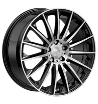 2DRV, WH39, 10,5x22 ET20 5x112 66,6, schwarz hochglanzpoliert