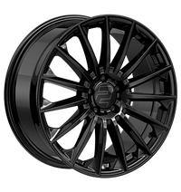2DRV, WH39, 8,5x19 ET45 5x112 66,6, schwarz glänzend lackiert