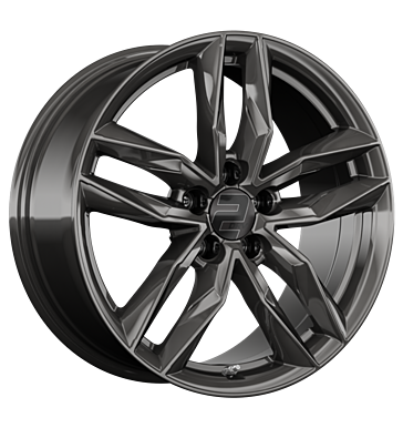 2DRV, WH40, 8x18 ET45 5x112 66,6, dark gunmetal lackiert