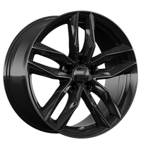2DRV, WH40, 8x18 ET30 5x112 66,6, schwarz glänzend lackiert