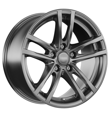 Rial, X10, 7,5x18 ET50 5x112 66,5, metal-grey