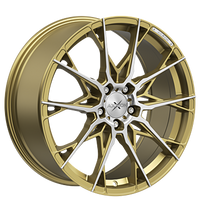 Axxion, X1, 8,5x19 ET35 5x112 72,6, gold matt poliert