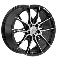 Axxion, X1, 8,5x19 ET35 5x112 72,6, schwarz hochglanzpoliert