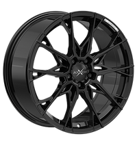 Axxion, X1, 8,5x19 ET45 5x112 72,6, schwarz glänzend lackiert