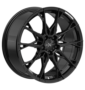 Axxion, X1, 8,5x19 ET45 5x112 72,6, schwarz glänzend lackiert