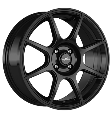 Axxion, X2, 6,5x16 ET38 4x100 63,4, schwarz glänzend lackiert
