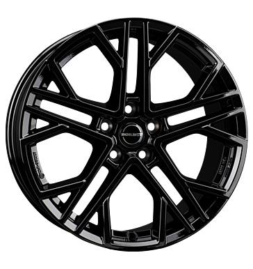 Borbet, XV, 8,5x19 ET38 5x112 72,5, black glossy