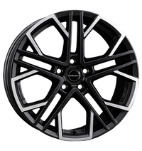 Borbet, XV, 8,5x19 ET45 5x114,3 72,5, black polished matt