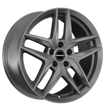 Borbet, Z, 8x19 ET44 5x112 57,1, dark grey matt